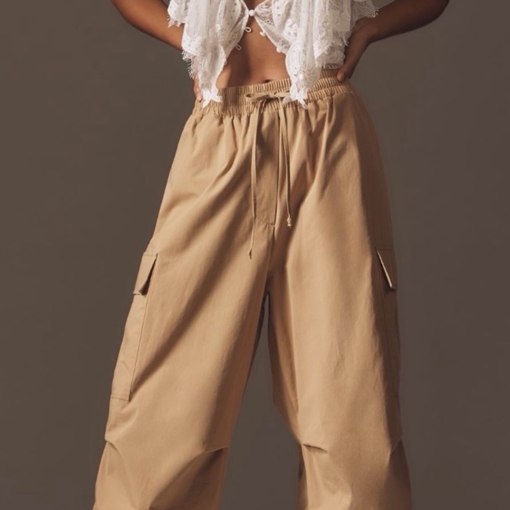 By Anthropologie Oversized Utility Pants